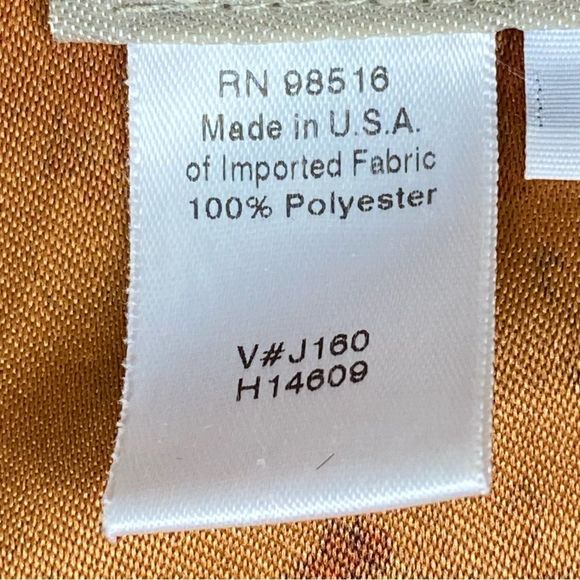 Coldwater Creek Womens Long Sleeve Paisley Print Button Down Pea Coat Jacket M - Picture 7 of 8